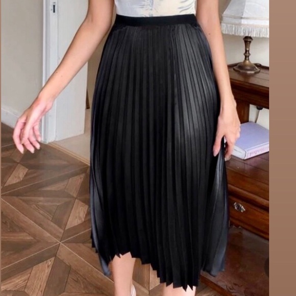 LOFT Dresses & Skirts - ⬇️ Loft Pleated Skirt 🖤💚